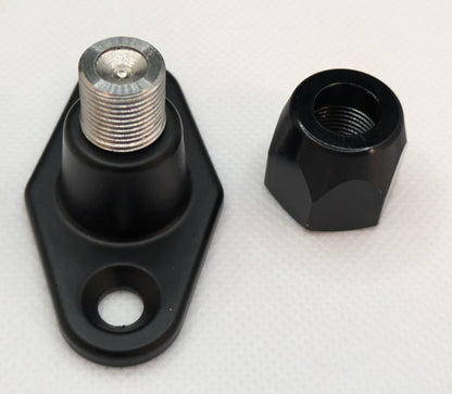 Single Spa Mirror Black Nut Conversion Kit