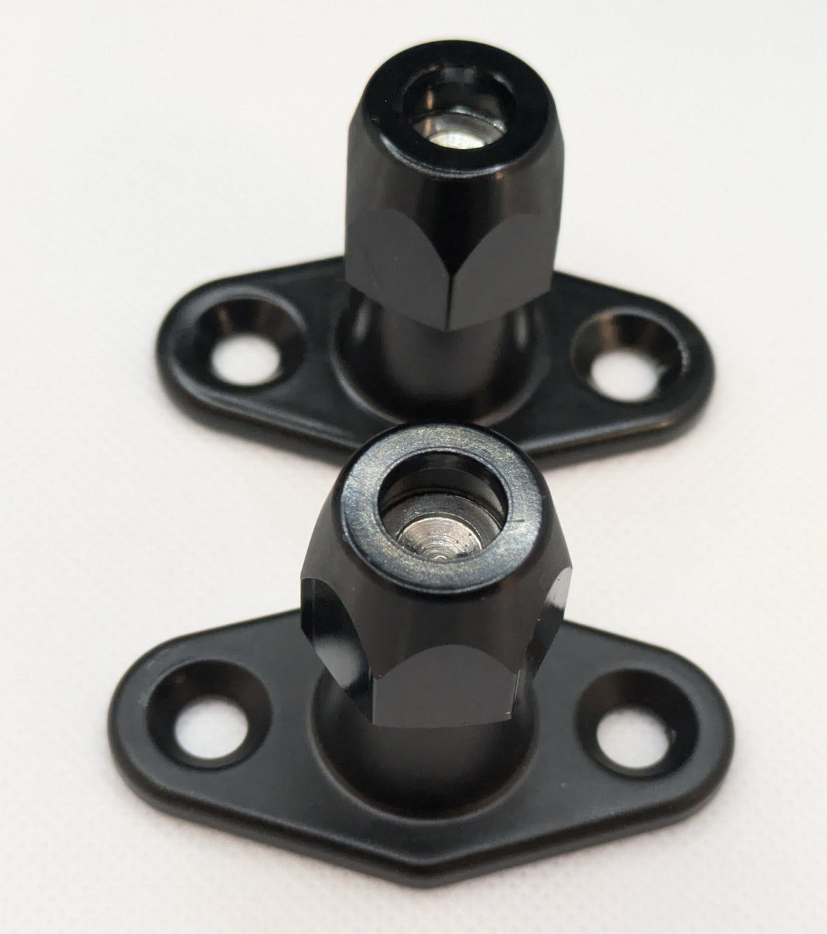 Single Spa Mirror Black Nut Conversion Kit
