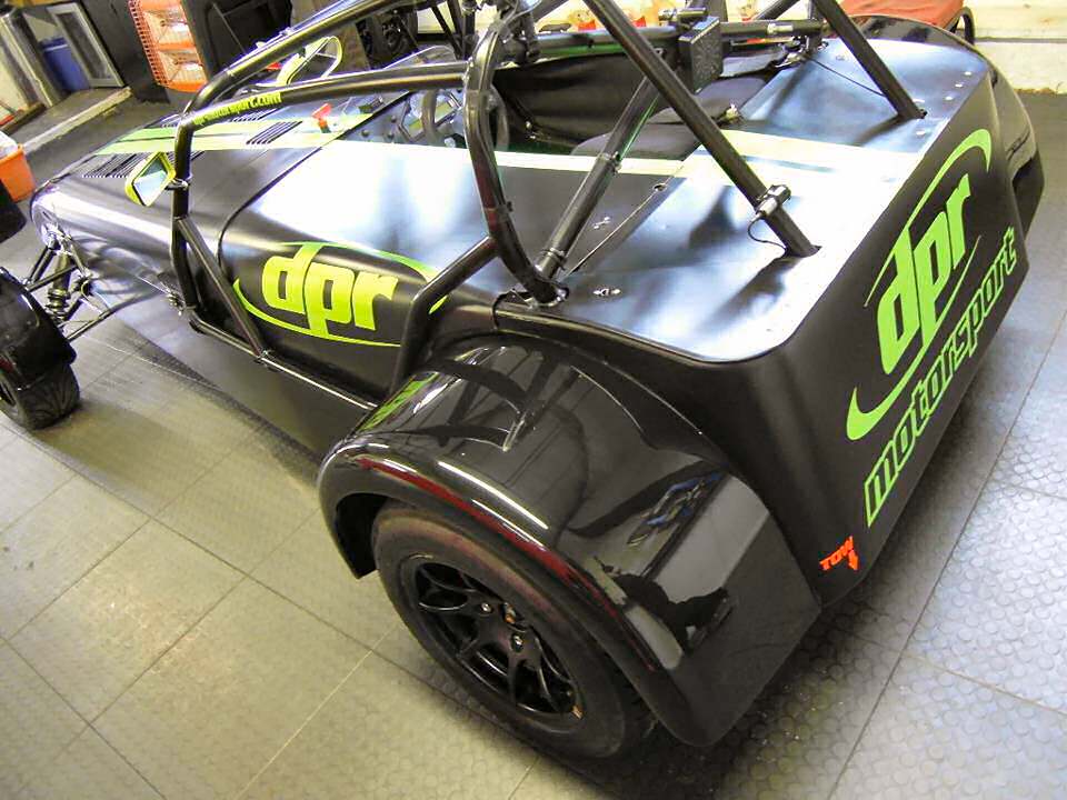 Matt black wrapped Superlight R300